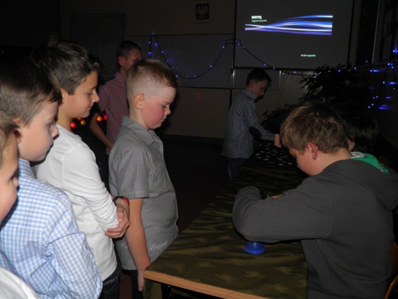 Zabawa andrzejkowo - integracyjna SP